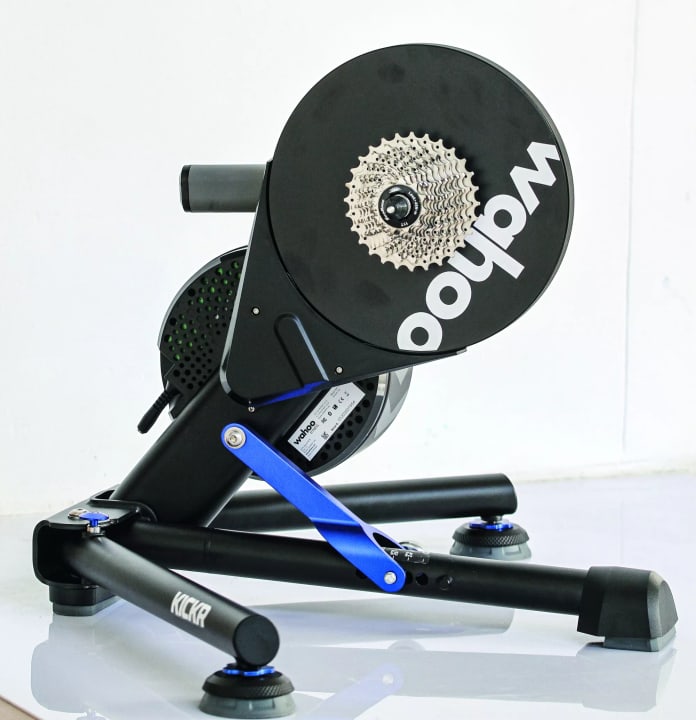 Wahoo Kickr V5 F nfte Version des smarten Rollentrainers im Test