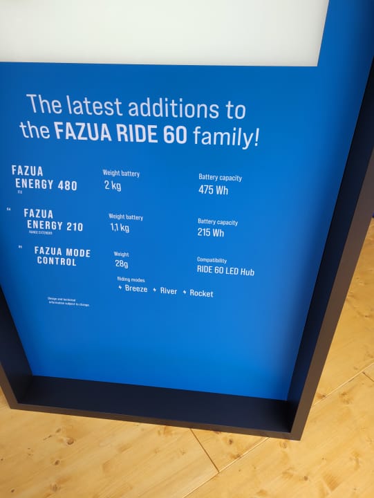 210 Wattstunden bei 1,1 Kilo Gewicht - das sollten die Eckdaten des Range Extenders von Fazua werden - Stand Eurobike 2024.