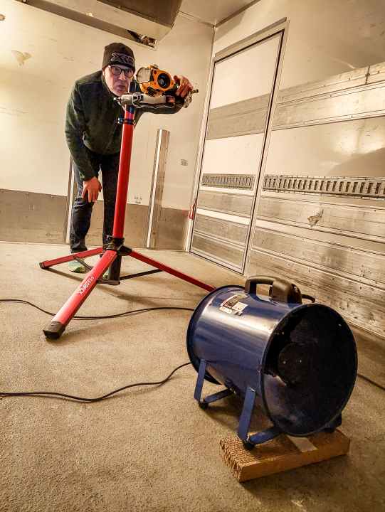 Aufwändige Messungen mit einer Thermografie-Kamera ergänzen die Testeindrücke.