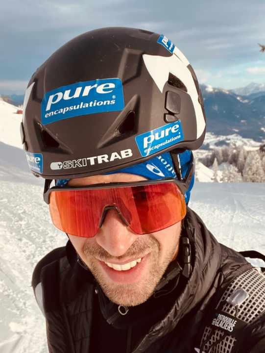Wie viele MTB-Profis ist auch Andreas Seewald im Winter öfters auf Skiern unterwegs. Sein Wohnort Lenggries bietet dafür beste Bedingungen.