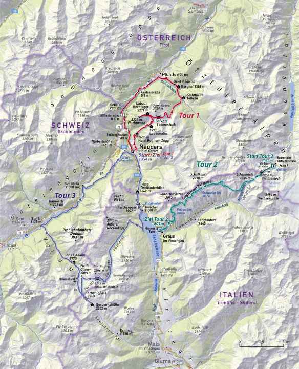 Über den Dreiländer-Enduro-Trails am Reschensee warten noch diese drei sensationelle Hochgebirgs-Runden.