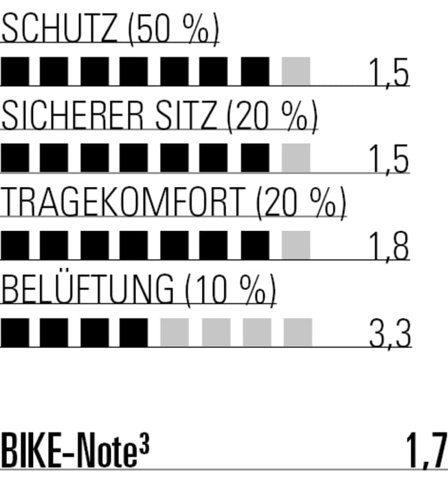 Der Ion liefert sehr gute Werte in nahezu allen Kategorien und ist unser Liebling für den Bikepark-Einsatz
