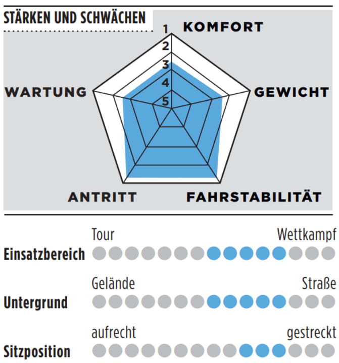 Stärken, Schwächen und weitere Details zum Cube Agree C:62 SLX